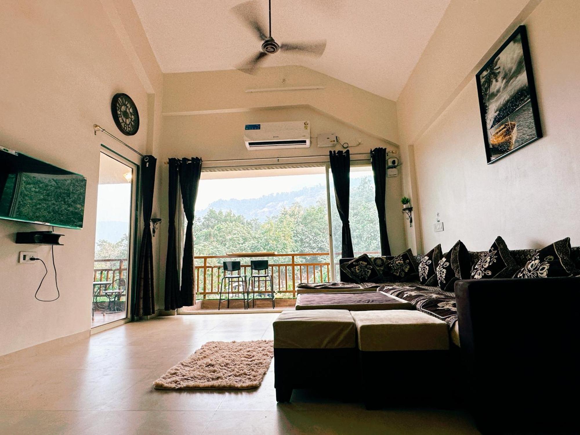 Mountainview Paradise - Cozy 1Bhk Amidst Mountains Karjat Dış mekan fotoğraf