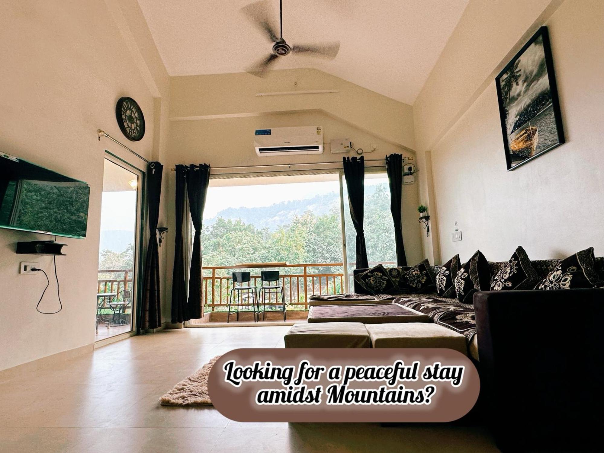Mountainview Paradise - Cozy 1Bhk Amidst Mountains Karjat Dış mekan fotoğraf